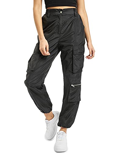 DEF Hosen Damen Cargohosen Schwarz L von DEF