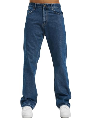 DEF Jeans Herren Loose Fit Jeans Blau 32 von DEF