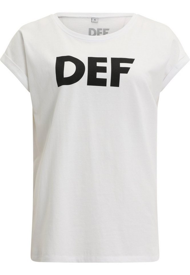 DEF Kurzarmshirt DEF Damen Sizza T-Shirt (1-tlg) von DEF