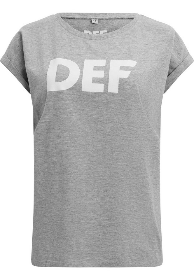 DEF Kurzarmshirt DEF Damen Sizza T-Shirt (1-tlg) von DEF