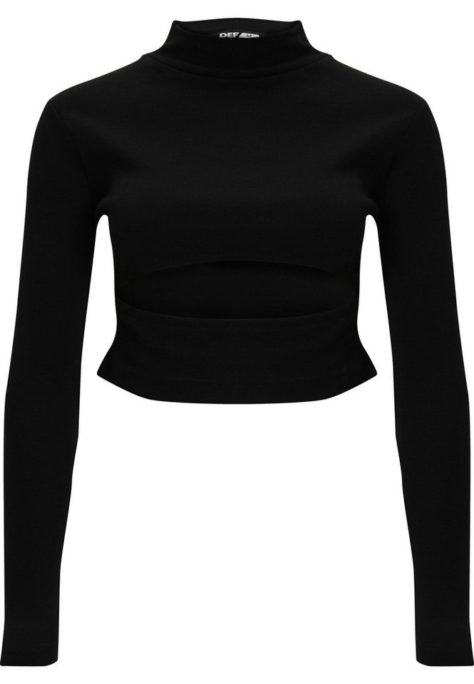 DEF Langarmshirt DEF Damen Capsule Longsleeve (1-tlg) von DEF