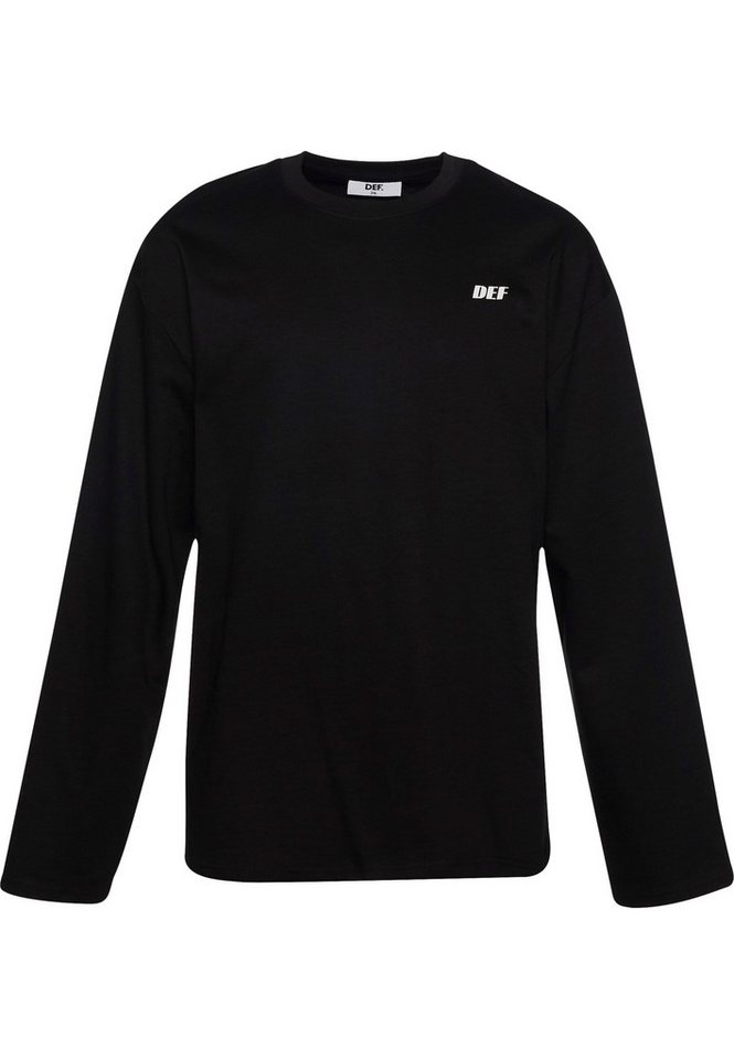 DEF Longsleeve DEF Herren DEF Open Longsleeve (1-tlg) von DEF