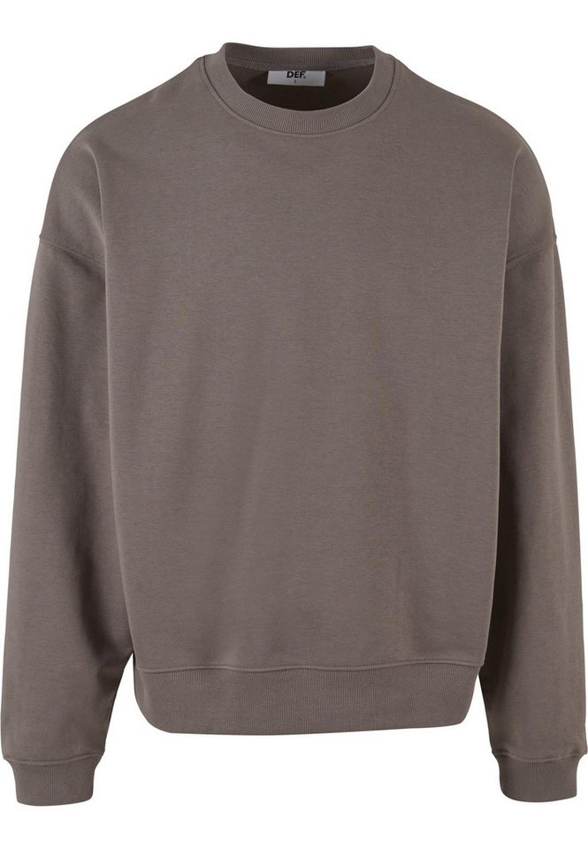 DEF Rundhalspullover DEF DEF Basic Crewneck Pullover (1-tlg) von DEF