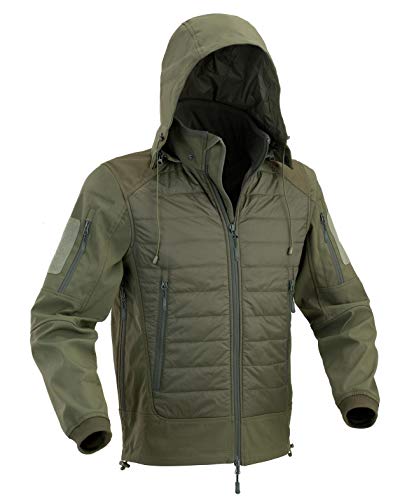 DEFCON 5 URBAN JACKE OD GREEN BLACK NAVY BLUE D5-3460 OD B NB (OD GREEN, M), grün von DEFCON 5