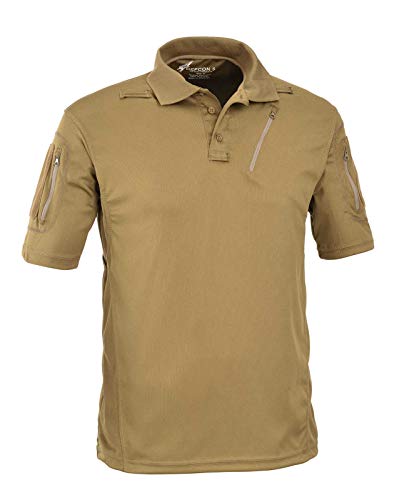 Defcon 5 Advanced Tactical Polo Met Zak - Coyote Tan Defcon 5 Advanced Tactical Polo Met Zak - Coyote Tan von DEFCON 5