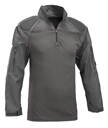 Defcon 5 Langarm Hemd Business Freizeit D5-Combat Shirt langarm m. Polstern Grau L Defcon 5 Langarm Hemd Business Freizeit D5-Combat Shirt langarm m. Polstern Grau L von DEFCON 5