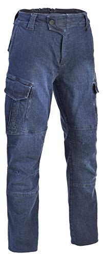 Defcon 5 Panther Long Jeans Taktische Hose 6 Taschen, denim, M von DEFCON 5