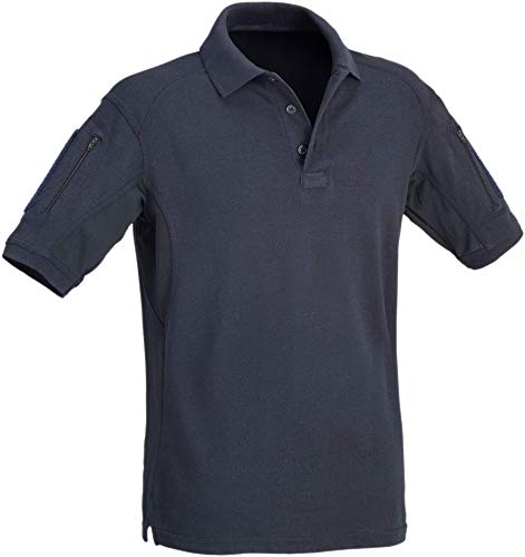 Defcon 5 Poloshirt T Shirt mit Kragen D5-Tactical Polo Shirt kurzarm navy blue XXL von DEFCON 5