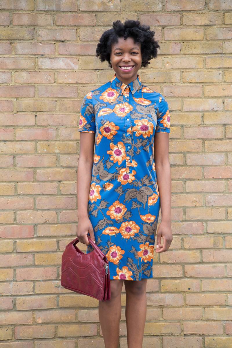 Shirt-Kleid Mit Blumenmuster Shirt-Kleid Mit Blumenmuster von DEFINITIVAVINTAGE