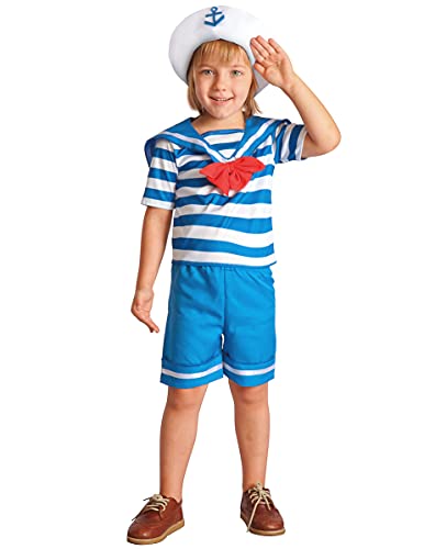 DEGUISE TOI Matrosen Kostüm für Jungen Seefahrer-Uniform blau-Weiss-rot - Bunt von DEGUISE TOI