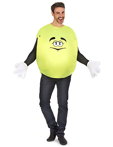 Jadeo - Déguisement bonbon Jaune Adulte Taille Unique - Multicolore von DEGUISE TOI