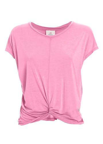 DEHA - T-Shirt Knot Viscose T-Shirt aus Viskose, Rose Bubblegum (S) von DEHA