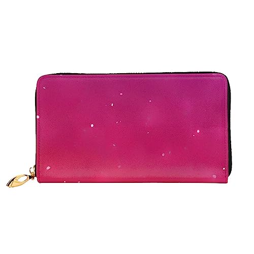 DEHIWI Damen-Clutch-Tasche mit Farbverlauf, Pailletten, glitzernd, Leder, lang, mit Reißverschluss, Schwarz , Einheitsgröße von DEHIWI