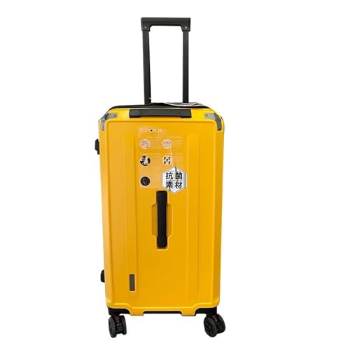 DEJJYYYZ KLQDZMS Wide Fat Fit for Man Gepäck Große Kapazität Student Stummes Universalrad Verdickte Trolley-Koffer Starke Verdickte (Color : H, Size : 24) von DEJJYYYZ
