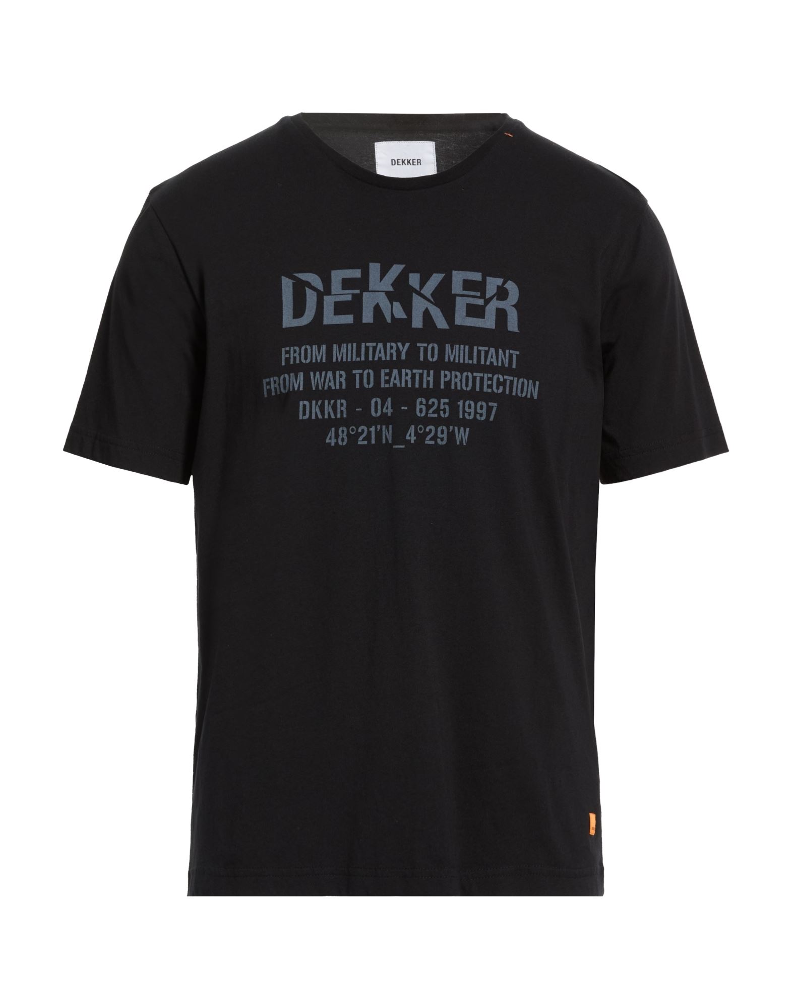 DEKKER T-shirts Herren Schwarz von DEKKER
