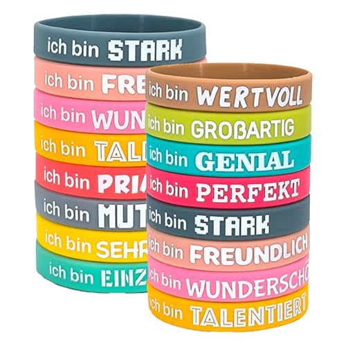 Bunte Motivationale Silikon Armbänder Für Tägliche Tragen Fitnessstudio Outdoor Aktivitäten Robust wasserdichte Leichte Design Trendige Silikon Armbänder Für Studenten Bunte Motivationale Silikon Armbänder Für Tägliche Tragen Fitnessstudio Outdoor Aktivitäten Robust wasserdichte Leichte Design Trendige Silikon Armbänder Für Studenten von DEKKRYNFV