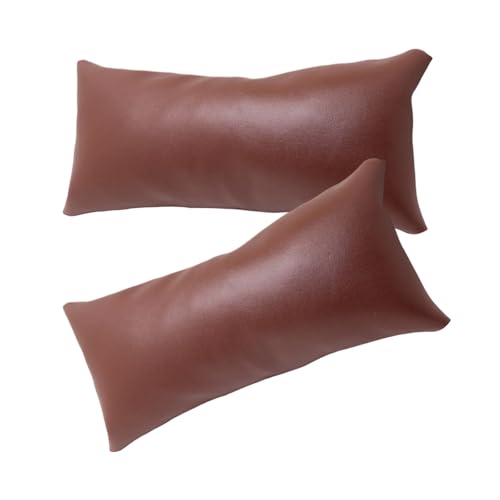 DEKKRYNFV 2 Pack Armreif Kissen Uhren Display Pads Leder Textur Für Uhren Armbänder Schmuck Display Weiche Kratzfestes Armband Armband Pillow von DEKKRYNFV
