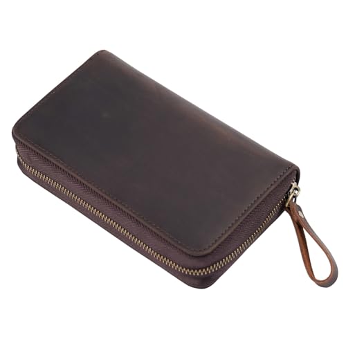 DEKKRYNFV Besorgte Wildpferde Leder Schreibmaterial Hülle Mit Wirkung Permanenter Cattlehide School Addition Transportierbarer Lederstifthülle Für Reisen DEKKRYNFV Besorgte Wildpferde Leder Schreibmaterial Hülle Mit Wirkung Permanenter Cattlehide School Addition Transportierbarer Lederstifthülle Für Reisen von DEKKRYNFV