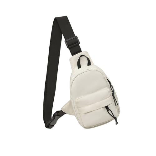 DEKKRYNFV Kompakte Oxford Stoff Cross Body Bag Mode Chest Geldbeutel Telefonbeutel Zum Ausführen Von Radfahren Essentielles Verstellbares Schultergurt Sport Umhängetasche von DEKKRYNFV