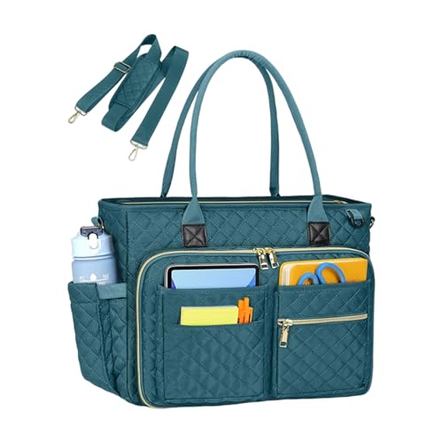 DEKKRYNFV Laptop Tasche Große Kapazität Lehrer Toted Bags Computer Messengers Umhängetasche Handtasche Business Office Arbeit Taschen Geschenk Computer Messenger Handtasche von DEKKRYNFV
