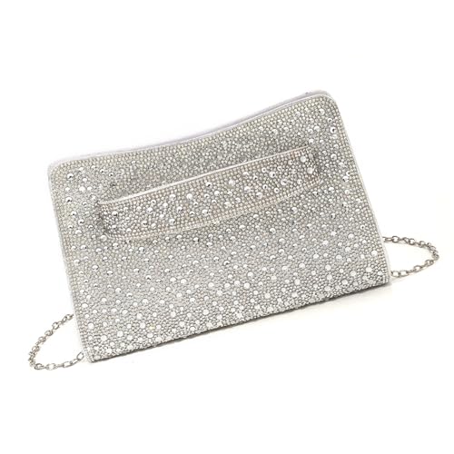 DEKKRYNFV Sparke Strasssteine Abendhandtaschen Umhängetaschen Trendy Crossbody Bag Ladies Clutches Geldbörsen Für Hochzeit Crossbody Bag DEKKRYNFV Sparke Strasssteine Abendhandtaschen Umhängetaschen Trendy Crossbody Bag Ladies Clutches Geldbörsen Für Hochzeit Crossbody Bag von DEKKRYNFV
