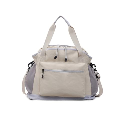 DEKKRYNFV Sports Fitness Tasche Für Frauen Mädchen Reisen Reisetaschen Leichtes Gewicht An Wochenenden Wasserresistent Über Nacht Taschen Reis von DEKKRYNFV