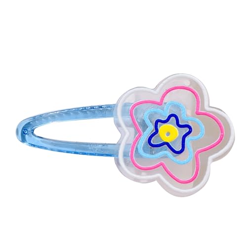 DEKKRYNFV Süßes Mädchen Kinder Süßigkeiten Entenbill Clip Mode Süße Bunte Gelee Liebe Haarnadel Haarzubehör Süße Haarnadel von DEKKRYNFV