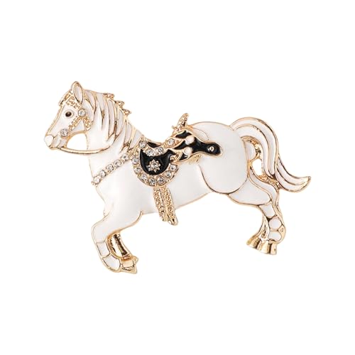 Stilvoller Benutzerfreundlicher Plattierter Pferdebroschen Legiert Design Corsage Pin Sicher Für Alltägliche Kleidung Trendy Horse Brosche Brosche Stilvoller Benutzerfreundlicher Plattierter Pferdebroschen Legiert Design Corsage Pin Sicher Für Alltägliche Kleidung Trendy Horse Brosche Brosche von DEKKRYNFV