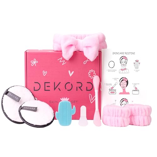 DEKORD Hautpflegeset für Frauen, Gesichtsreinigungsset, Koreanische Hautpflege, Originales Geschenkset für Frauen, Reinigungs- und Pflegeprodukte, Hautpflege Routine Set für glatte Haut von DEKORD