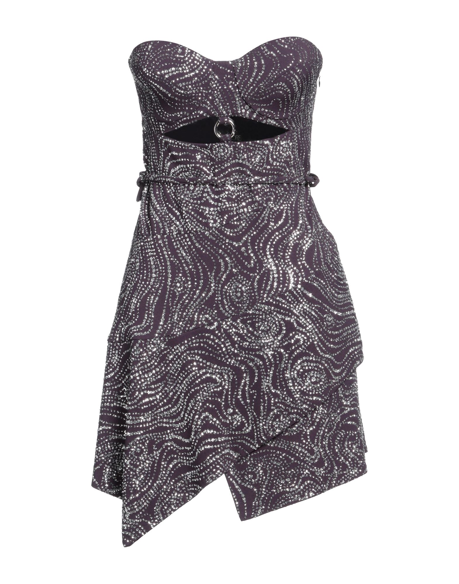 DEL CORE Mini-kleid Damen Violett von DEL CORE