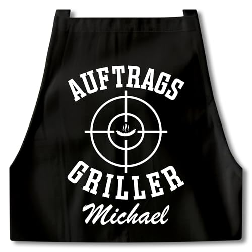 DEL MÀ Unique & Personal Auftragsgriller Grillschürze Männer personalisierte Kochschürze Herren lustiges Grillzubehör Geschenk Mann Grill Schürze Schwarz DEL MÀ Unique & Personal Auftragsgriller Grillschürze Männer personalisierte Kochschürze Herren lustiges Grillzubehör Geschenk Mann Grill Schürze Schwarz von DEL MÀ Unique & Personal