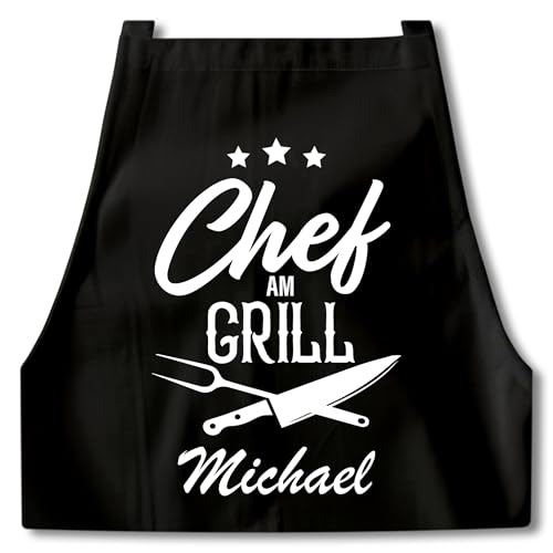 Männer Grillschürze personalisierte Kochschürze Herren lustiges Grillzubehör Geschenk Mann Grill Schürze Schwarz Männer Grillschürze personalisierte Kochschürze Herren lustiges Grillzubehör Geschenk Mann Grill Schürze Schwarz von DEL MÀ Unique & Personal