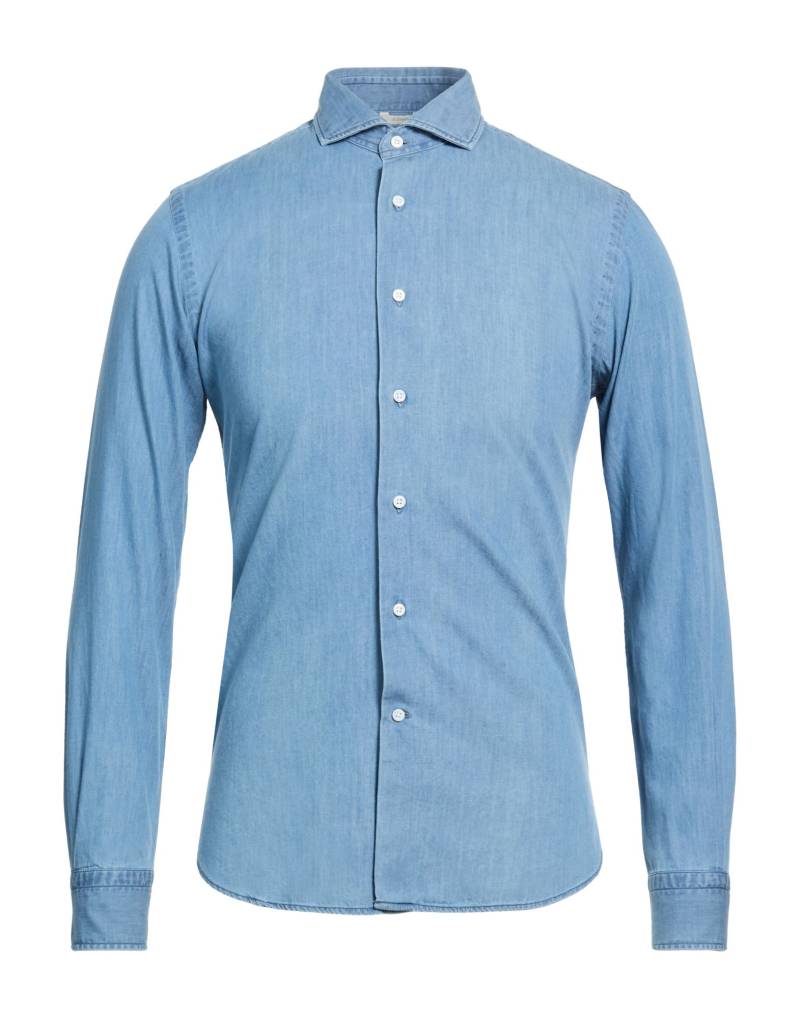 DEL SIENA Jeanshemd Herren Blau von DEL SIENA