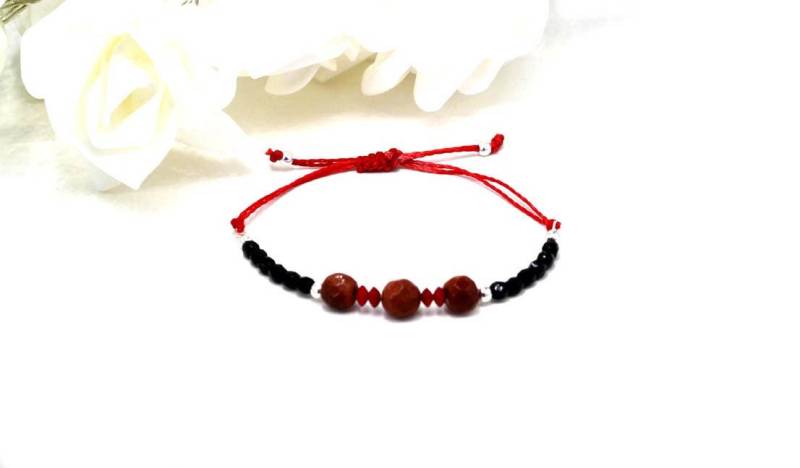 Armband Aus Korallen Stein Sonne von DELAG