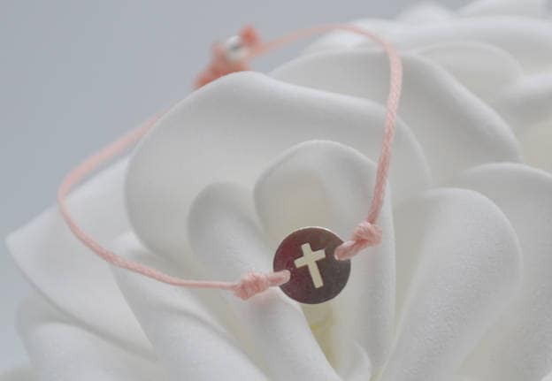 Kreuz Armband, Silber Erste Kommunion Geschenk-Gäste, Geschenk Gäste Kreuz Armband, Silber Erste Kommunion Geschenk-Gäste, Geschenk Gäste von DELAG