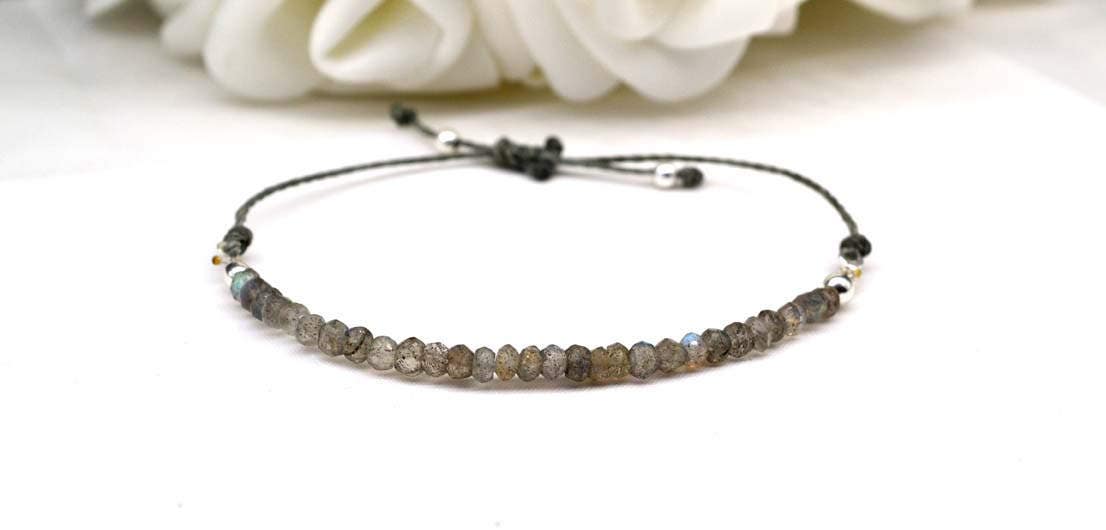 Labradorite Perlen Armband Labradorite Perlen Armband von DELAG