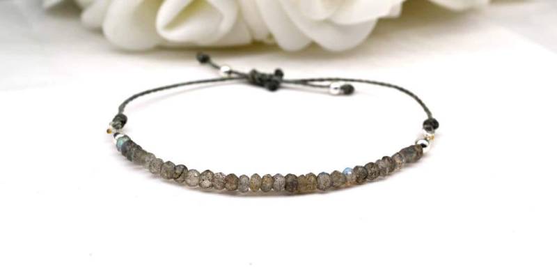 Labradorite Perlen Armband Labradorite Perlen Armband von DELAG