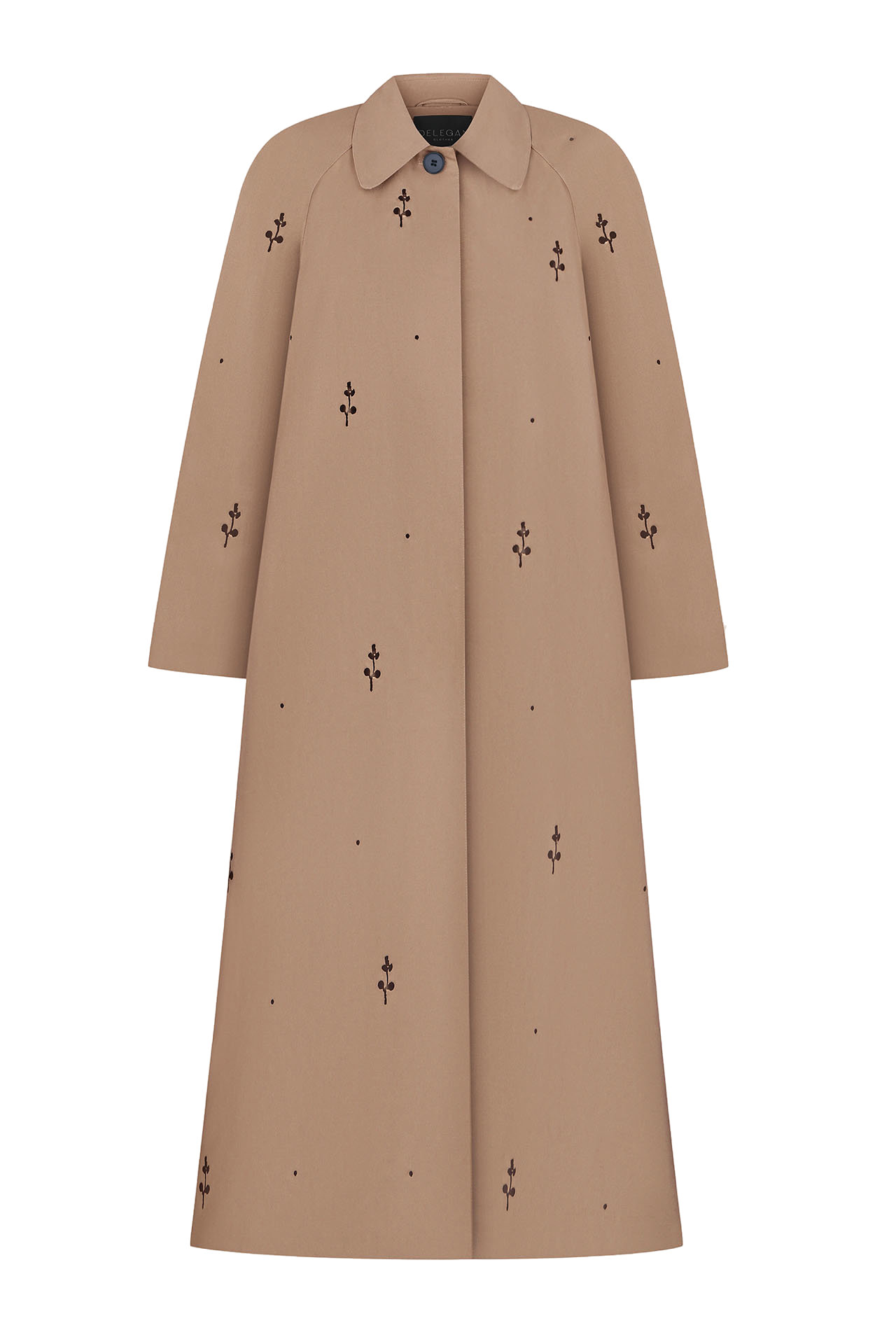 Beige Trench Coat - Beige - XS/S - DELEGAN Clothes - Trench coats von DELEGAN Clothes