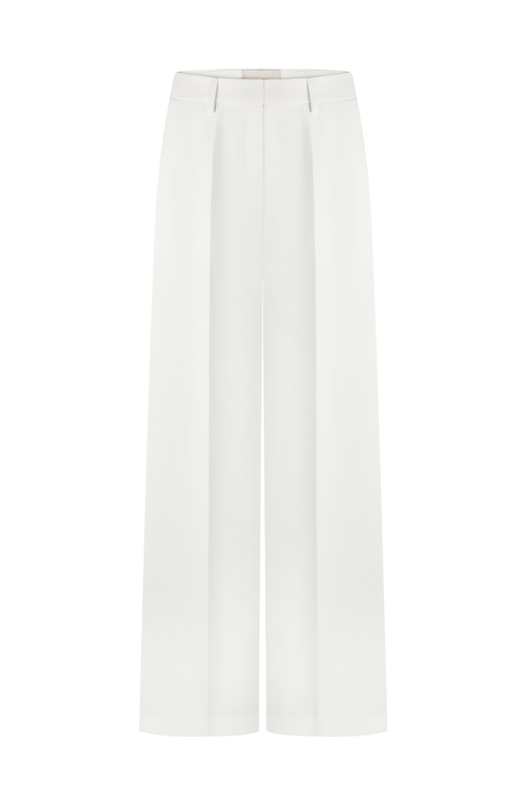 MILK PANTS - White - XS - DELEGAN Clothes - Wide leg pants von DELEGAN Clothes