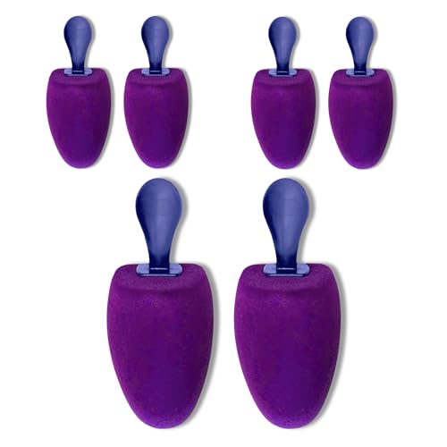 DELFA Schuhspanner Comfort - Größe 38-42 - Set aus 3 Paar - Schaumstoff Schuhformer Schuhstrecker - für Damen Sneaker und Comfort Schuhe von DELFA