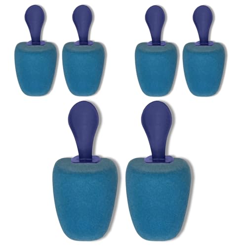 DELFA Schuhspanner Karrée - Größe 37-41 - Set aus 3 Paar - Schaumstoff Schuhformer Schuhstrecker - für Damen Schuhe mit eckiger Form von DELFA