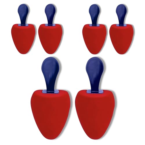DELFA Schuhspanner Universal - Größe 35-38 - Set aus 3 Paar - Schaumstoff Schuhformer Schuhstrecker - für Damen Pumps von DELFA