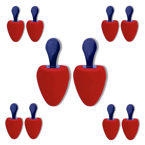 DELFA Schuhspanner Universal - Größe 35-38 - Set aus 5 Paar - Schaumstoff Schuhformer Schuhstrecker - für Damen Pumps von DELFA