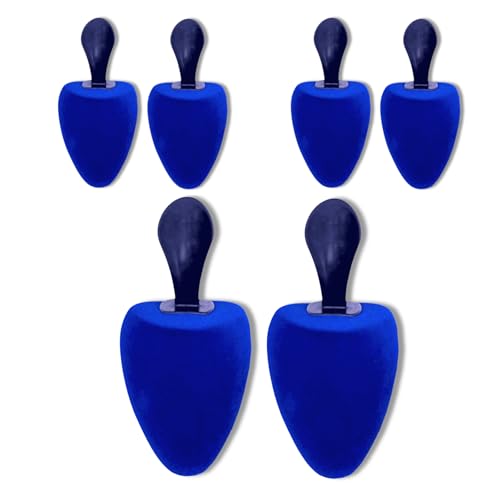 DELFA Schuhspanner Universal - Größe 39-42 - Set aus 3 Paar - Schaumstoff Schuhformer Schuhstrecker - für Damen Trotteurs von DELFA