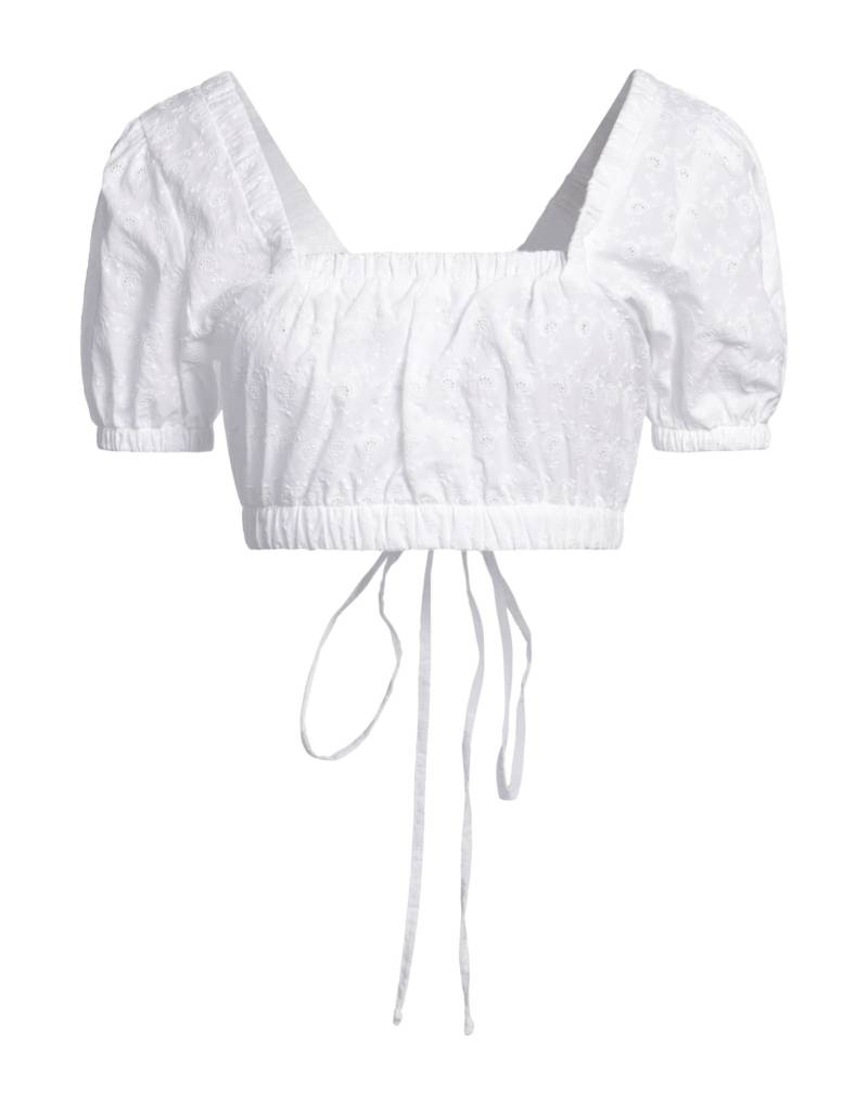 DELFINA Top Damen Weiß von DELFINA