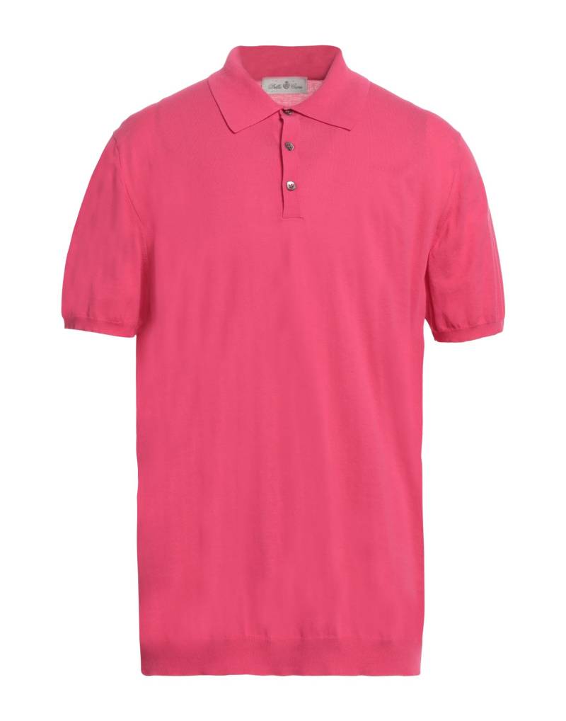 DELLA CIANA Poloshirt Herren Magenta von DELLA CIANA