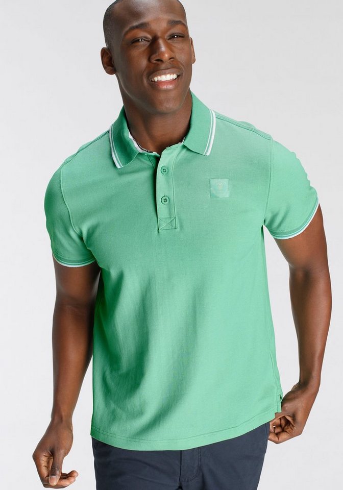 DELMAO Poloshirt Kurzarm, lockere Passform, Polokragen, für Tennis oder Golf von DELMAO