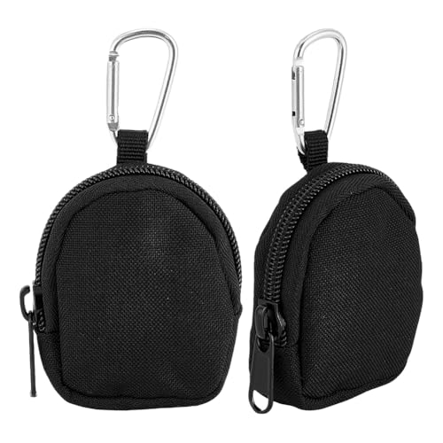 DELORIGIN 2 Packung Mini EDC Tasche Molle Tasche Kleiner Schlüsselanhänger Geldbörse Militärtasche Mini Geldbörse Herren Für Mini Werkzeug Autoschlüssel Kopfhörer Organizer Outdoor Rucksack Zubehör von DELORIGIN