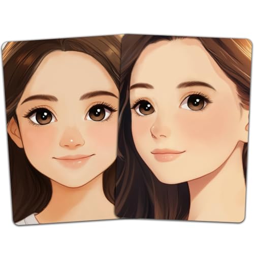 DELORIGIN 2 stücke Gesichtsmalerei Übungsbrett Wiederverwendbare Make Up Malerei Frauen Übungsbrett Malerei Übungsvorlage Für Make Up Anfänger(Frau mit gelben Haaren) von DELORIGIN