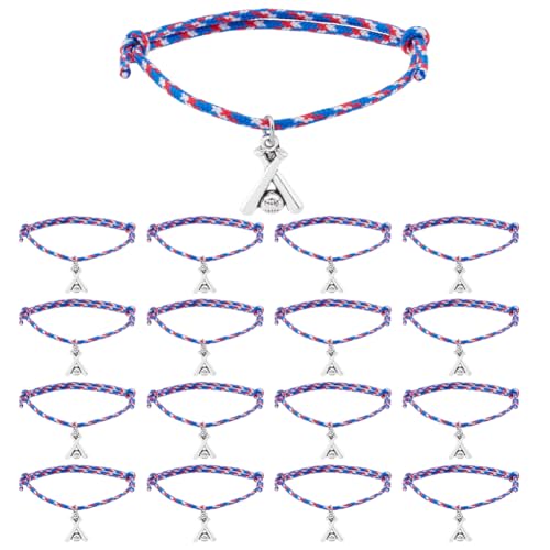 DELORIGIN 24 Stück Baseball Armbänder Geschenke Verstellbare Gewebte Armbänder Mit Baseball Charme Inspirierende Sport Motto Partygeschenke Für Spieler Mannschaftssportarten DELORIGIN 24 Stück Baseball Armbänder Geschenke Verstellbare Gewebte Armbänder Mit Baseball Charme Inspirierende Sport Motto Partygeschenke Für Spieler Mannschaftssportarten von DELORIGIN